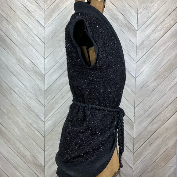 Day trip Belted Sparkly Sweater Large - Picture 4 of 6